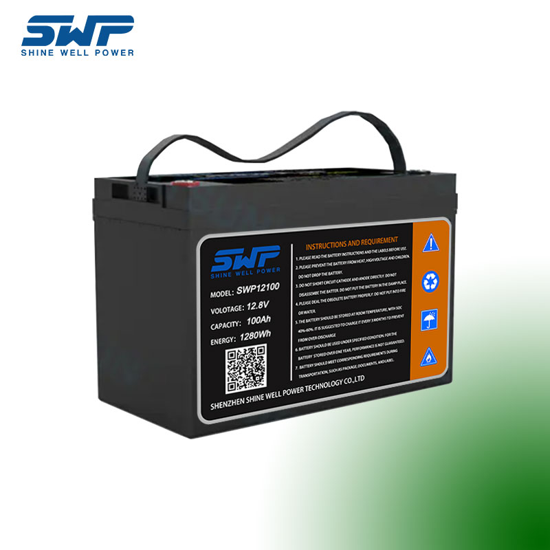 12.8V100AH ​​بطارية استبدال حمض الرصاص لتوليد الطاقة الحرارية تدعم تخزين الطاقة المنزلية لخلايا Lifipo4