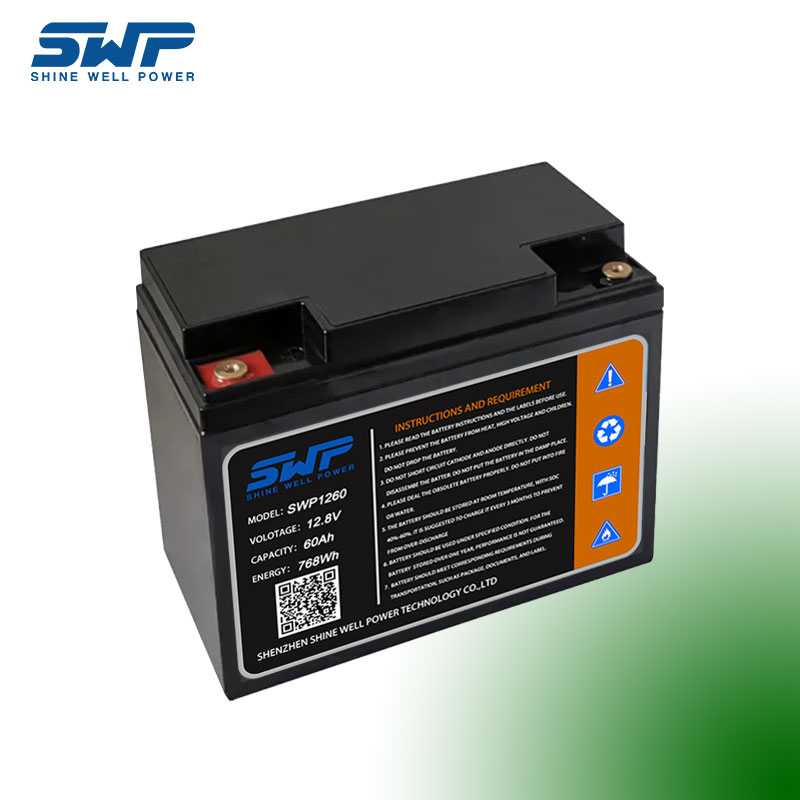 12.8V60Ah Lead Acid Replacement Battery Discharging Current 30A-60A - Durable and Reliable